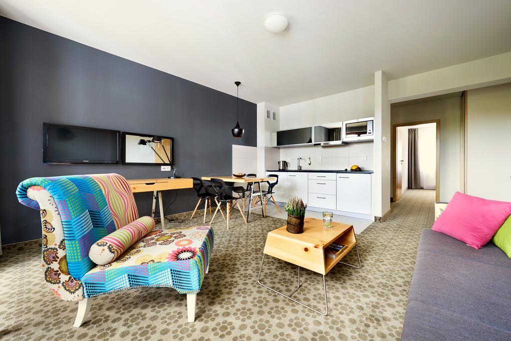 Apartament typu Suite z widokiem na góry