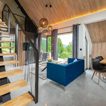 Osada Mountain Villas Szczyrk - domki z balią i sauną - piękny widok na góry - Dream Apart-3