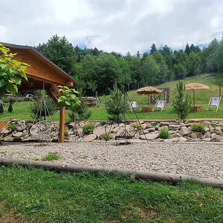 Domek Sielski Zakątek Pieniny ruska bania z jacuzzi-2