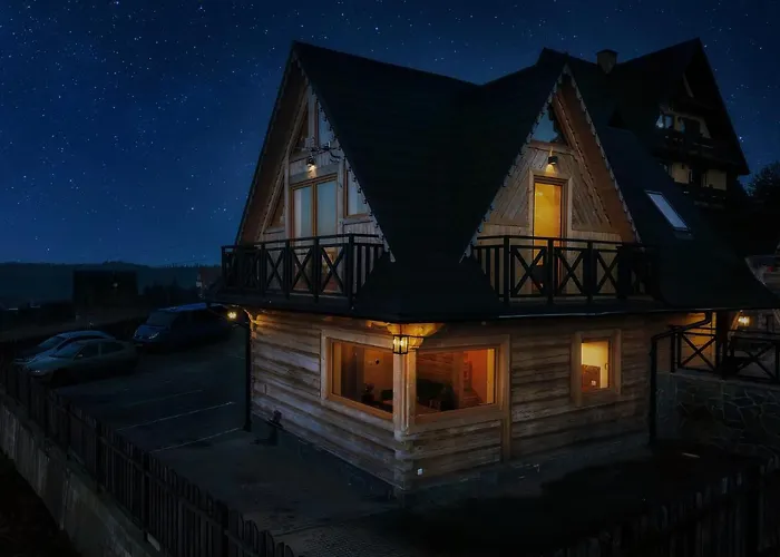 DOMEK W UBOCY z widokiem na Giewont Jacuzzi i Sauna w ofercie dodatkowo płatnej Murzasichle