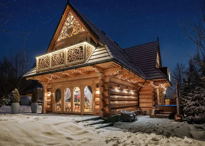 Bajkowa LUX Magiczne Domki z Jacuzzi Murzasichle